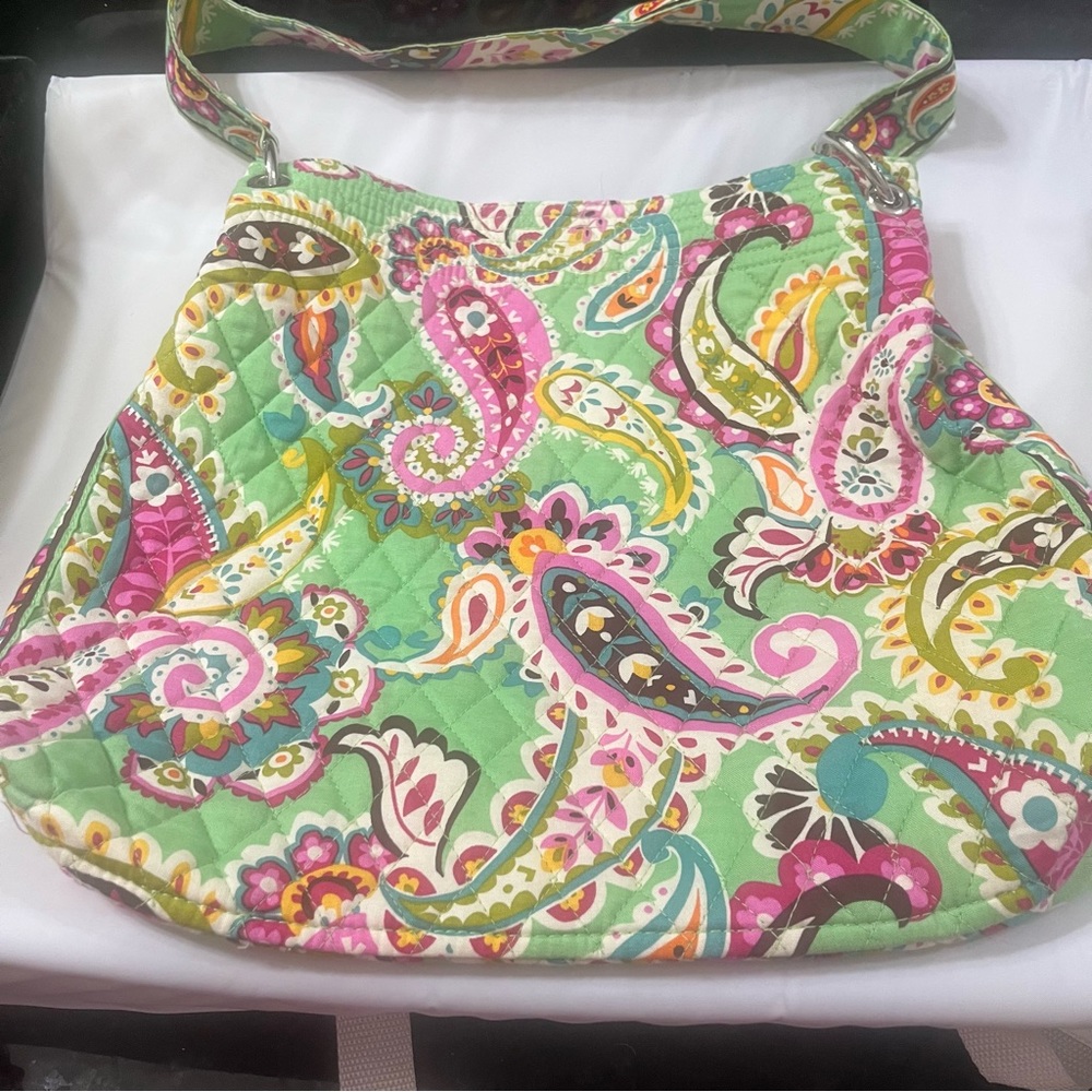 Vera Bradley tote bag Tutti Frutti paisley
